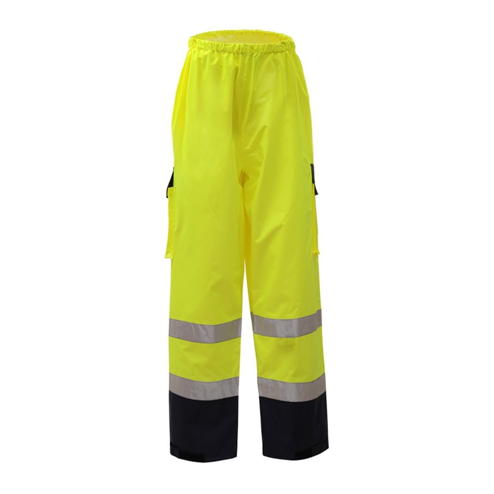 Hi-Vis Safety Pants, Waterproof, Class E Premium