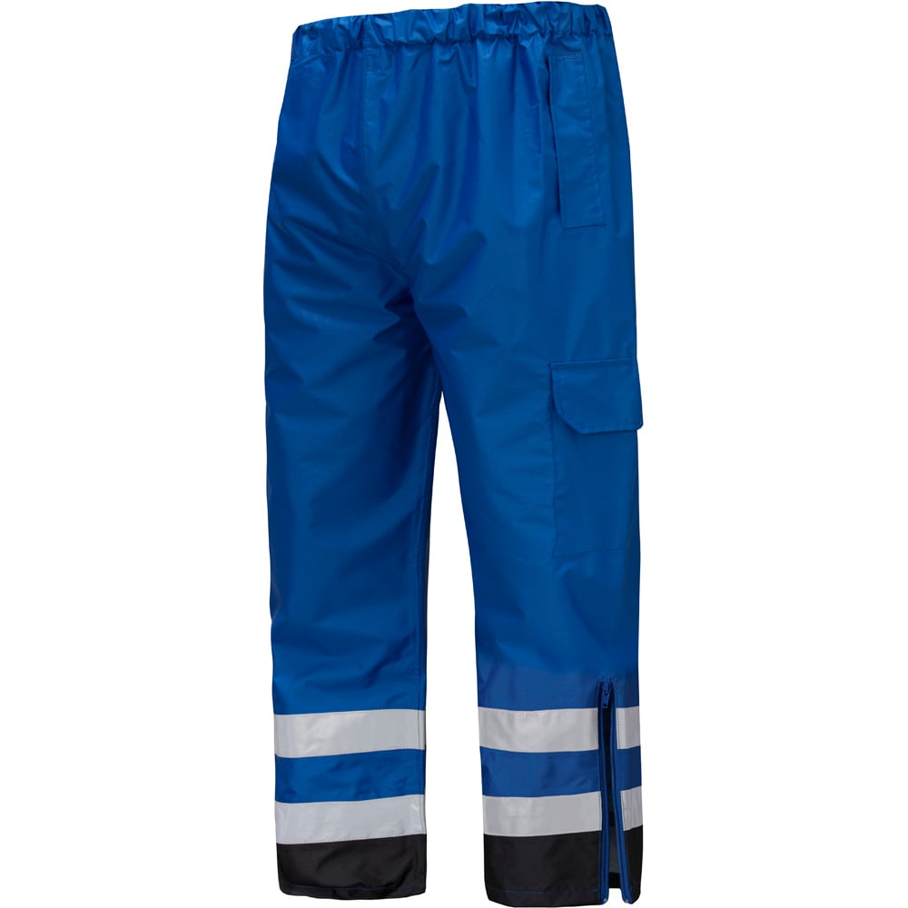 Non-ANSI Waterproof Rain Pants With Side Pockets