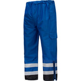 Non-ANSI Waterproof Rain Pants With Side Pockets