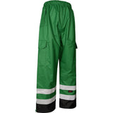 Non-ANSI Waterproof Rain Pants With Side Pockets