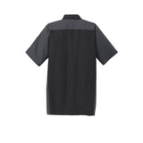 Red Kap SY20 Short Sleeve Ripstop Crew Shirt with Concealed Buttons