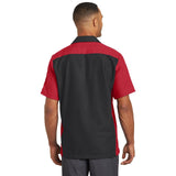 Red Kap SY20 Short Sleeve Ripstop Crew Shirt with Concealed Buttons