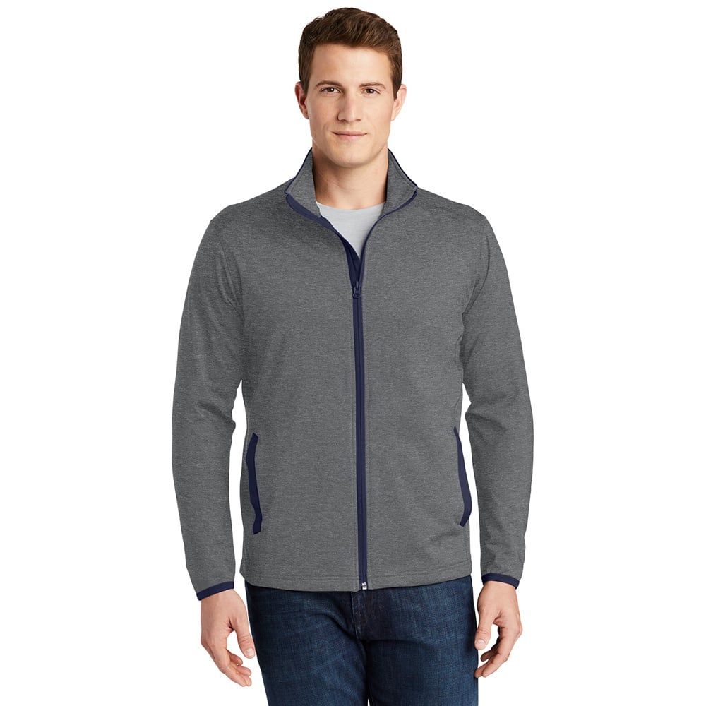 Sport-Tek ST853 Sport-Wick Stretch Jacket with Contrast Piping