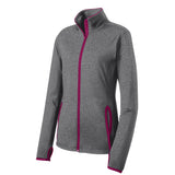 Sport-Tek LST853 Sport-Wick Stretch Women's Jacket with Contrast Trim