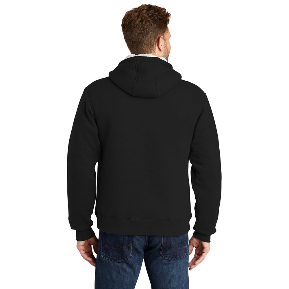 CornerStone CS625 Sherpa-Lined Hooded Fleece Jacket