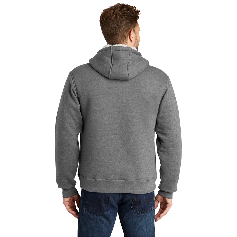 CornerStone CS625 Sherpa-Lined Hooded Fleece Jacket