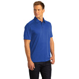 Port Authority K574 Digi Heather Jersey Performance Polo Shirt