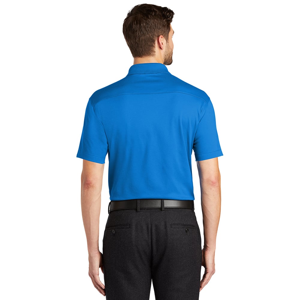 Port Authority K573 Rapid Dry Mesh Polo with Jacquard Collar