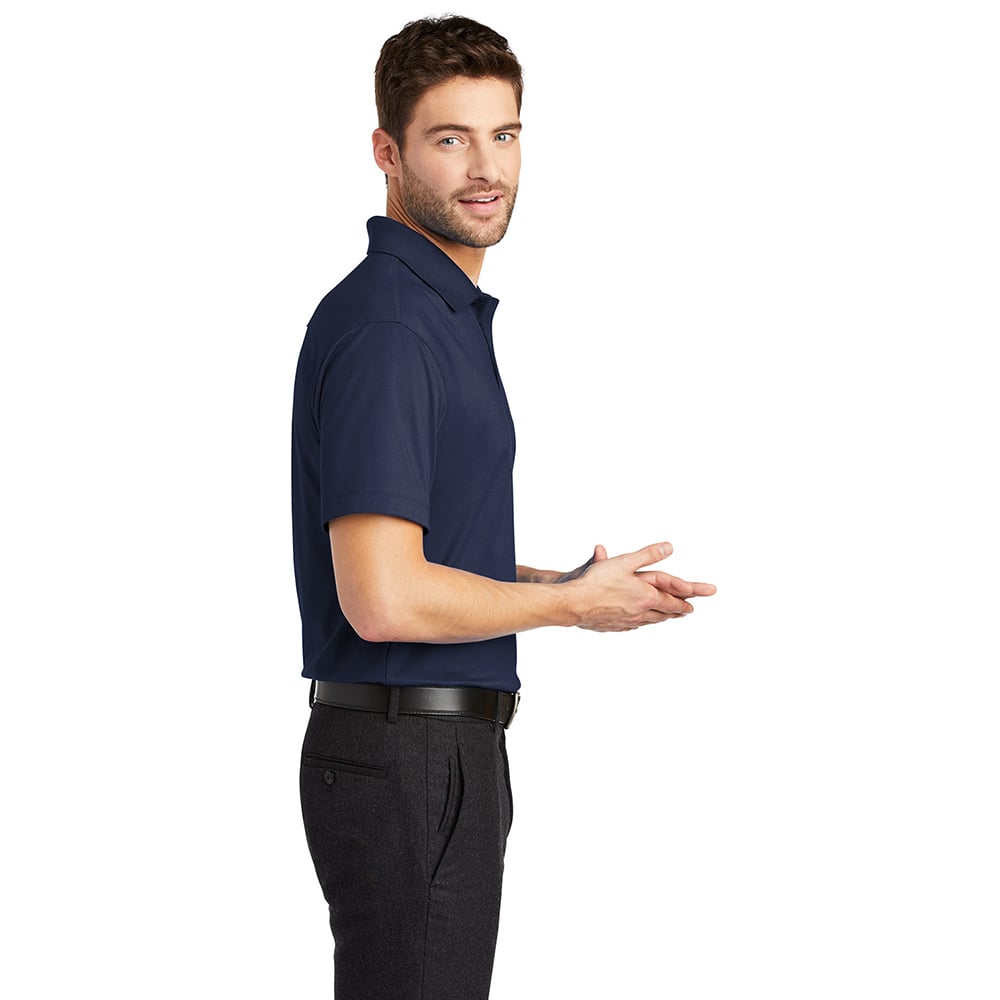 Port Authority K573 Rapid Dry Mesh Polo with Jacquard Collar