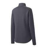 Sport-Tek LST860 Sport-Wick Textured Women's Quarter-Zip Pullover