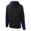 Sport-Tek YST235 Youth Sport-Wick Fleece Colorblock Hooded Pullover