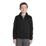 Sport-Tek YST241 Youth Sport-Wick Fleece Full-Zip Jacket with Pockets