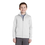 Sport-Tek YST241 Youth Sport-Wick Fleece Full-Zip Jacket with Pockets