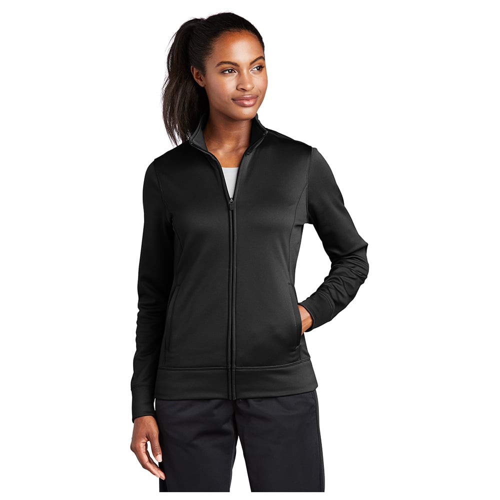 Sport-Tek LST241 Sport-Wick Women's Fleece Jacket with Slash Pockets