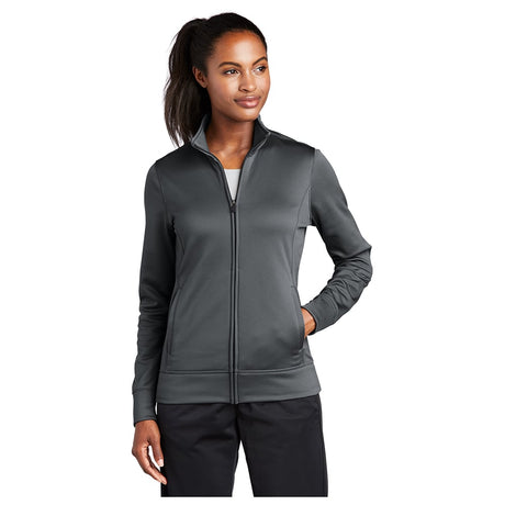 Sport-Tek LST241 Sport-Wick Women's Fleece Jacket with Slash Pockets