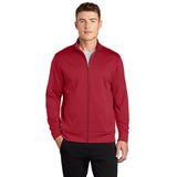 Sport-Tek ST241 Sport-Wick Full-Zip Fleece Jacket with Cadet Collar