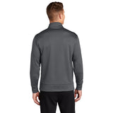 Sport-Tek ST241 Sport-Wick Full-Zip Fleece Jacket with Cadet Collar