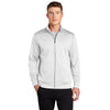 Sport-Tek ST241 Sport-Wick Full-Zip Fleece Jacket with Cadet Collar