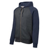 Sport-Tek ST269 Raglan Full-Zip Hooded Jacket with Contrast Sleeve