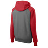 Sport-Tek ST269 Raglan Full-Zip Hooded Jacket with Contrast Sleeve