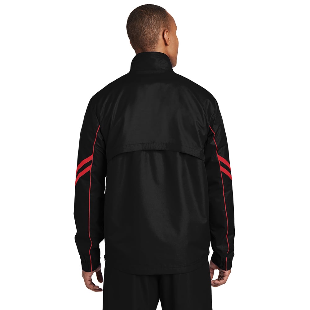 Sport-Tek JST84 Ripstop 1/2-Zip Pullover with Front Zippered Pockets