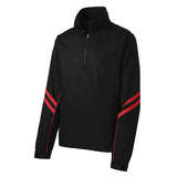 Sport-Tek JST84 Ripstop 1/2-Zip Pullover with Front Zippered Pockets