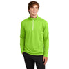 Sport-Tek ST860 Sport-Wick Textured Quarter-Zip Pullover