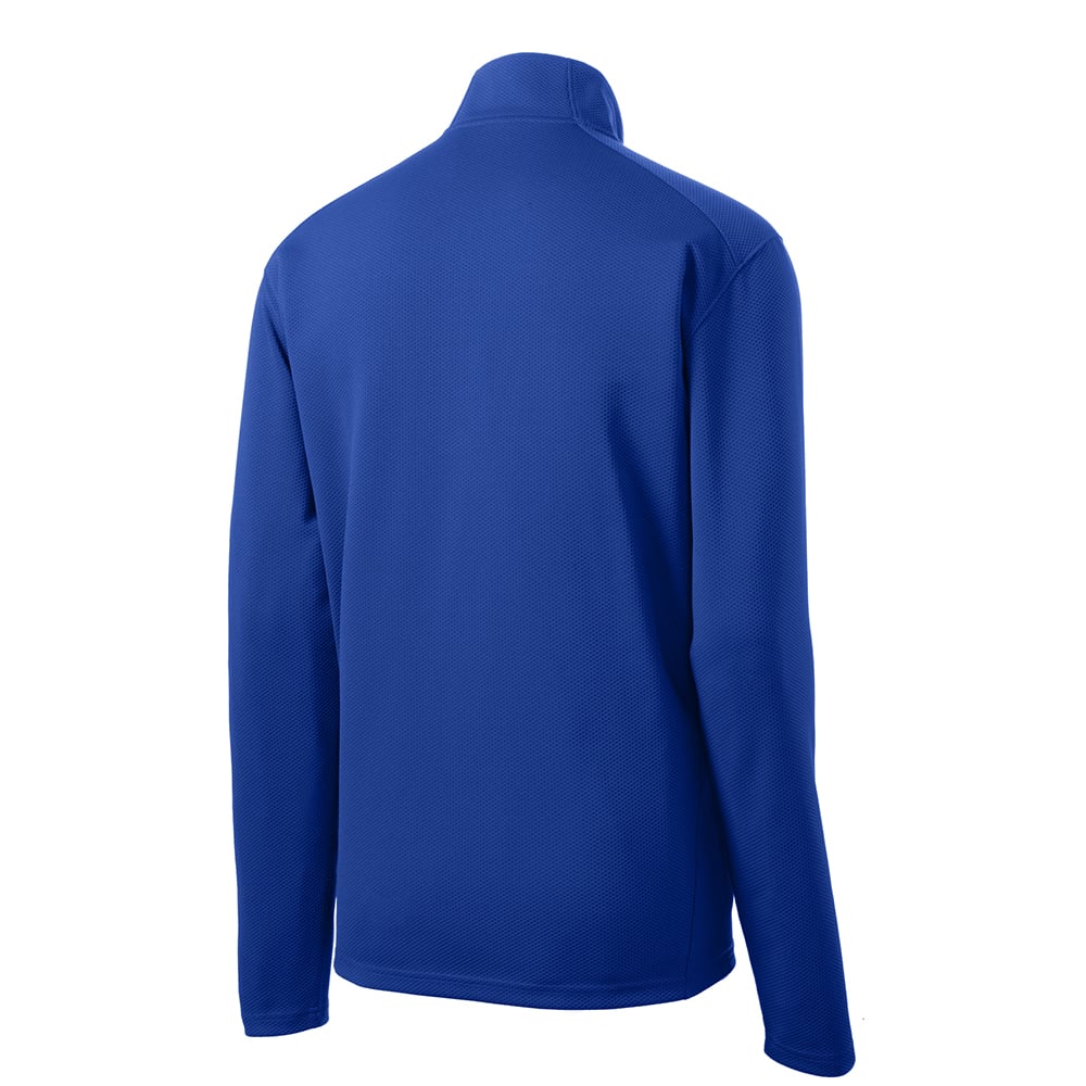 Sport-Tek ST860 Sport-Wick Textured Quarter-Zip Pullover