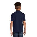 Sport-Tek YST640 Youth PosiCharge RacerMesh Polo with 3-Button Placket