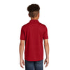 Sport-Tek YST640 Youth PosiCharge RacerMesh Polo with 3-Button Placket