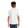 Sport-Tek YST640 Youth PosiCharge RacerMesh Polo with 3-Button Placket