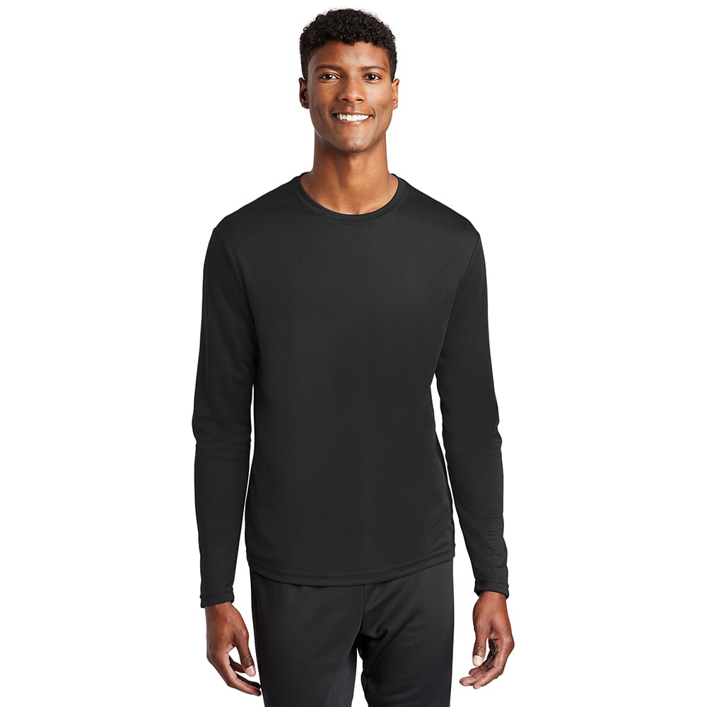 Sport-Tek ST340LS PosiCharge Men's RacerMesh Long Sleeve T-Shirt