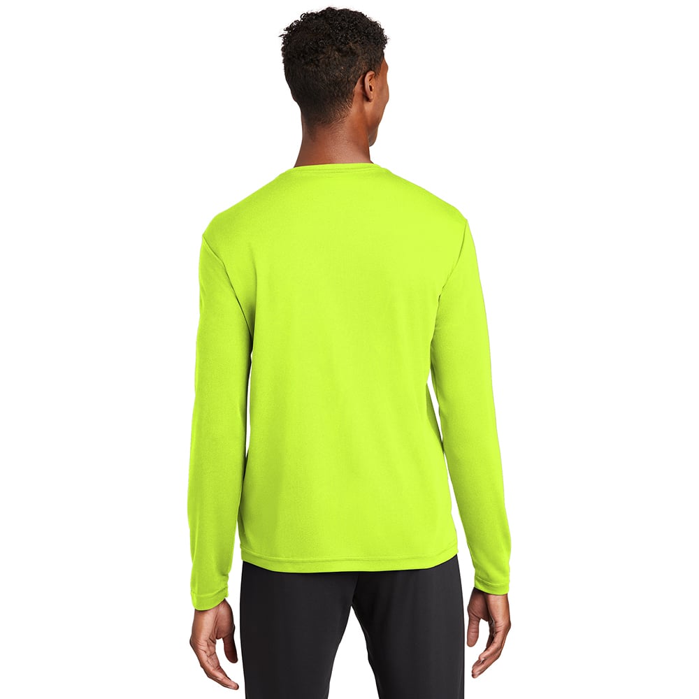 Sport-Tek ST340LS PosiCharge Men's RacerMesh Long Sleeve T-Shirt