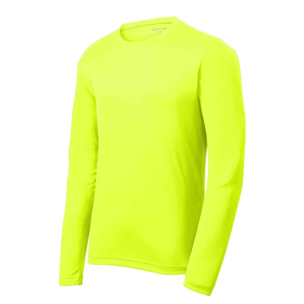 Sport-Tek ST340LS PosiCharge Men's RacerMesh Long Sleeve T-Shirt