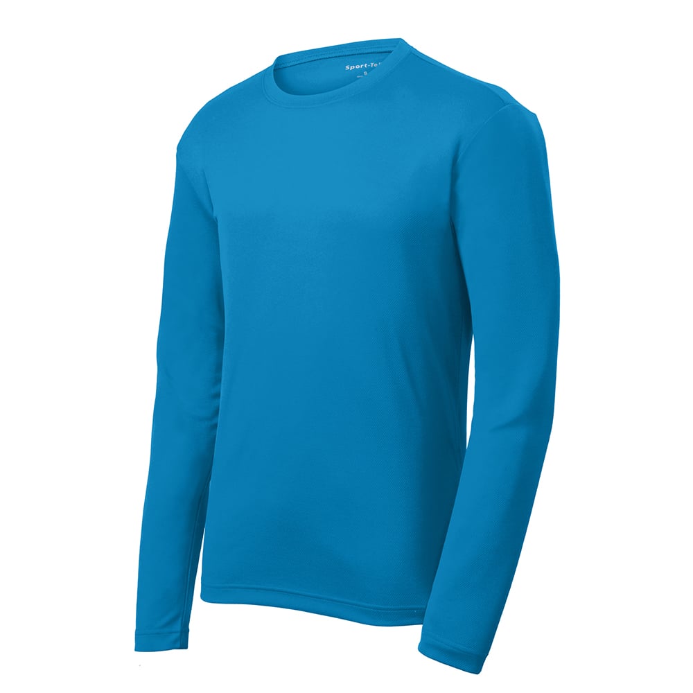 Sport-Tek ST340LS PosiCharge Men's RacerMesh Long Sleeve T-Shirt