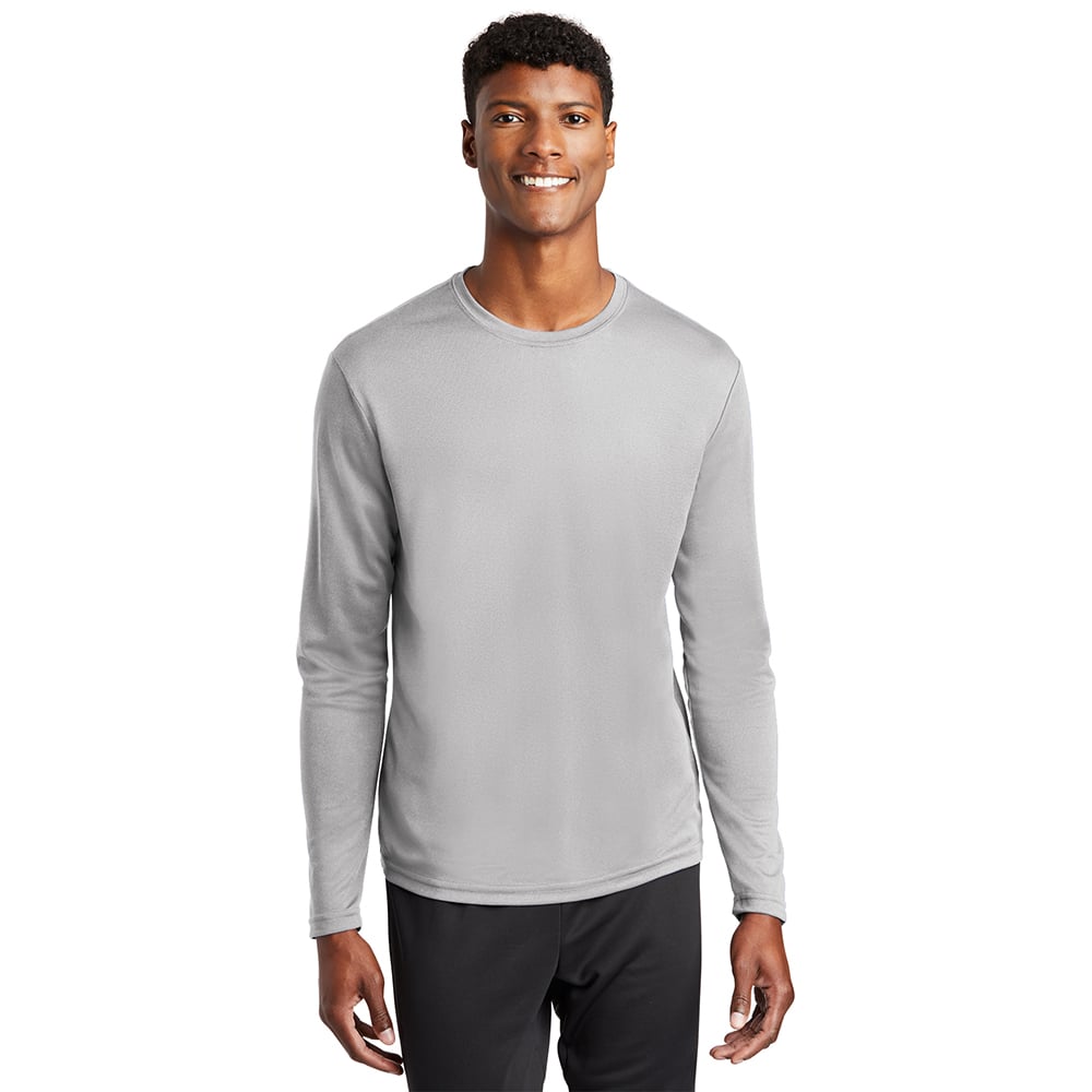 Sport-Tek ST340LS PosiCharge Men's RacerMesh Long Sleeve T-Shirt