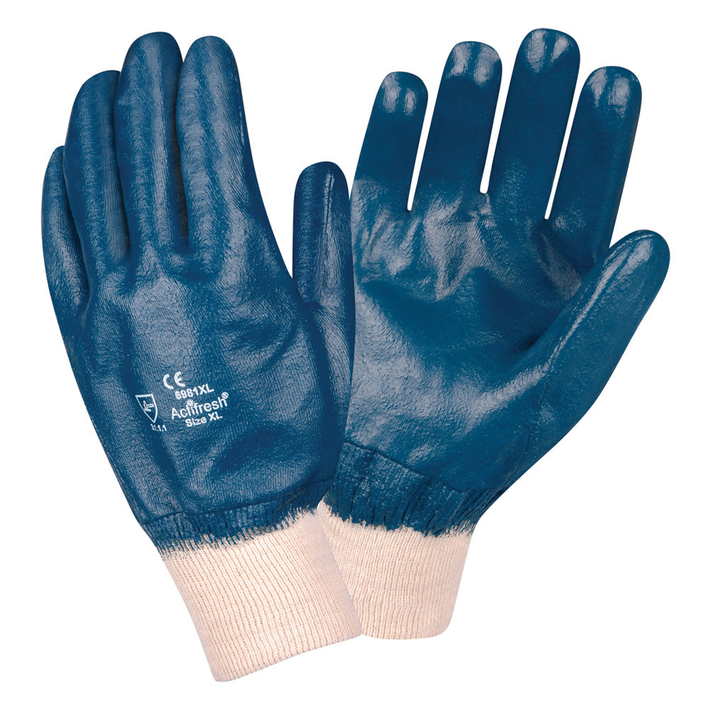Brawler II™ Fully Coated Premium Supported Nitrile Glove, Smooth Finish, 1 dozen (12 pairs)