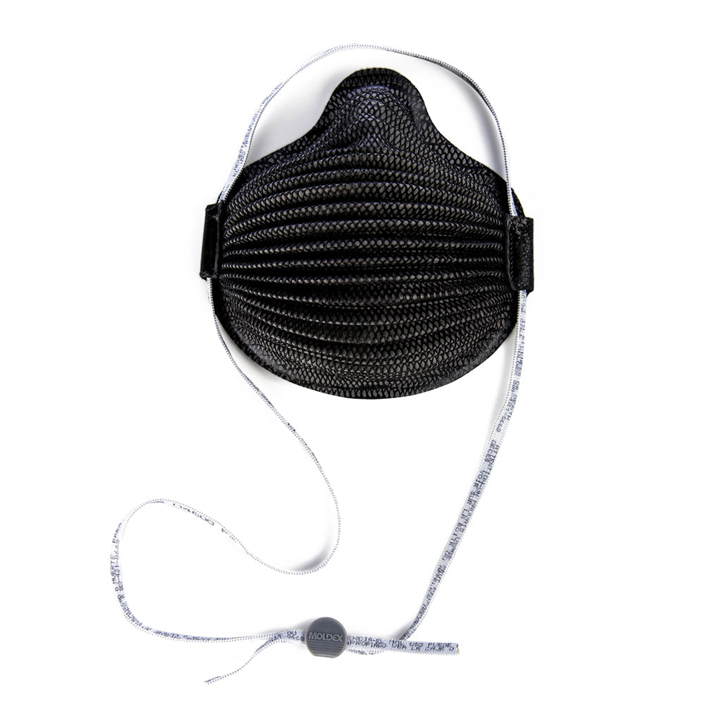 Moldex N95 AirWave Black Disposable Respirator, 1 box (10 pieces)
