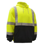 Hi-Vis Safety Sweatshirt, Fleece Pullover, Class 3