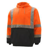 Hi-Vis Safety Sweatshirt, Fleece Pullover, Class 3