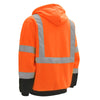 Hi-Vis Safety Sweatshirt, Fleece Pullover, Class 3