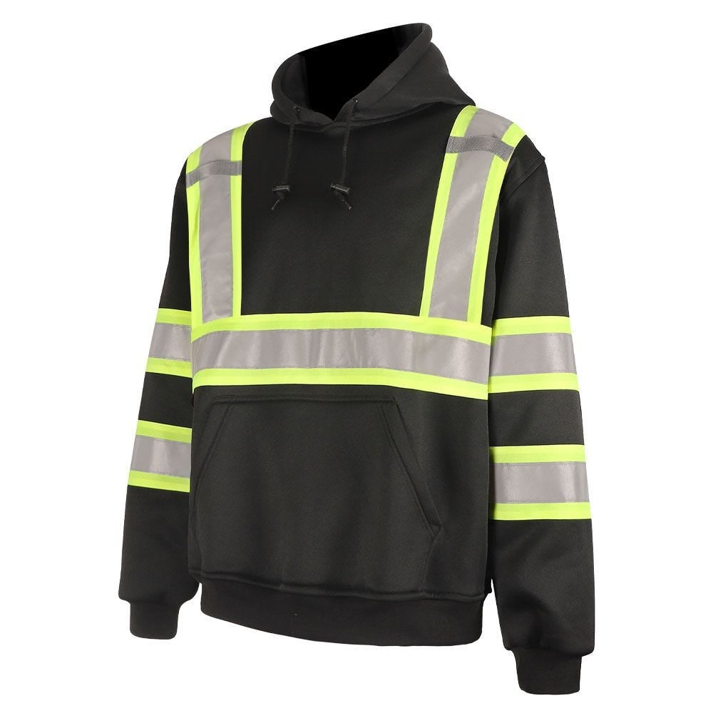 Hi-Vis Safety Sweatshirt, Two Tone Pullover, Class 3