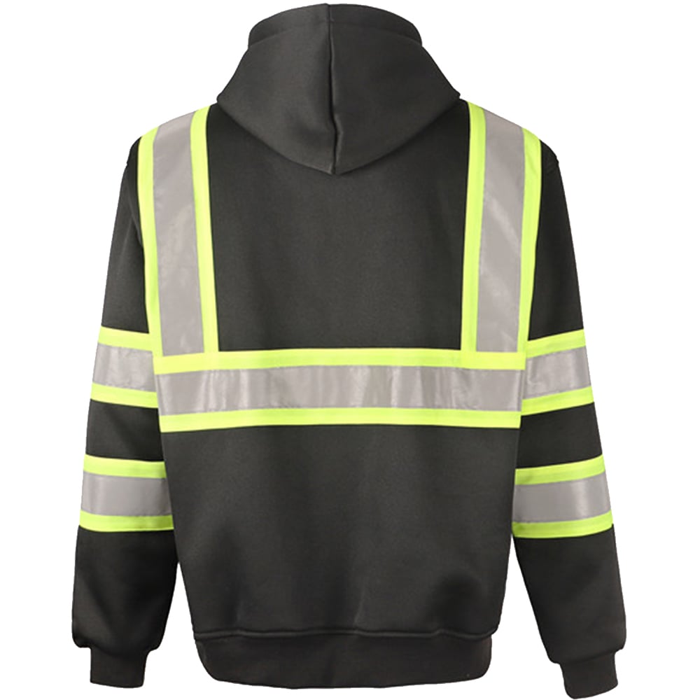 Hi-Vis Safety Sweatshirt, Two Tone Pullover, Class 3