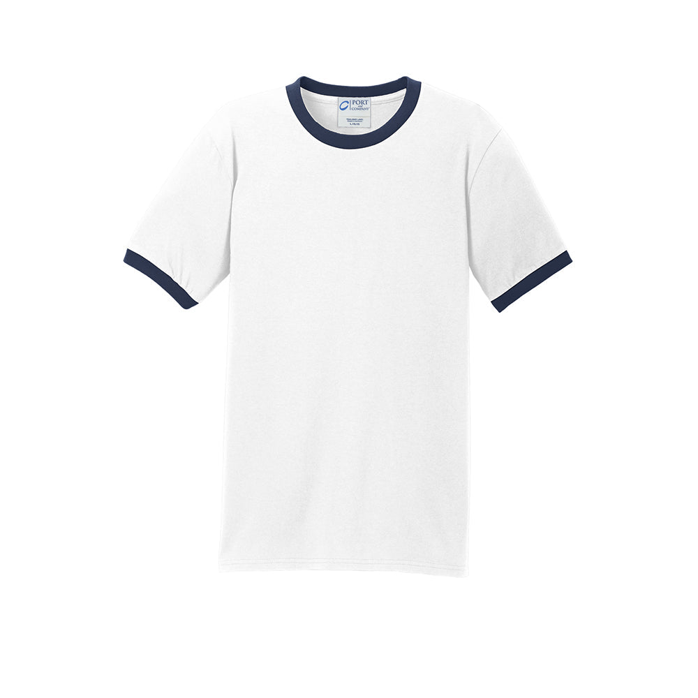 Port & Company PC54R 100% Cotton Classic Ringer T-Shirt