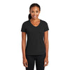 Port & Company LPC381V Women's Performance Blend V-Neck T-Shirt