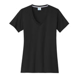 Port & Company LPC381V Women's Performance Blend V-Neck T-Shirt