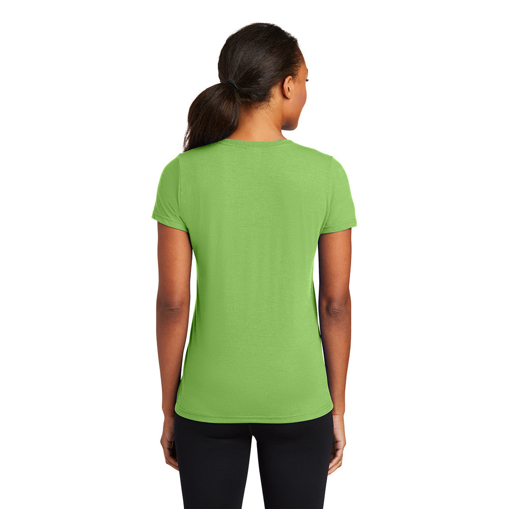 Port & Company LPC381V Women's Performance Blend V-Neck T-Shirt