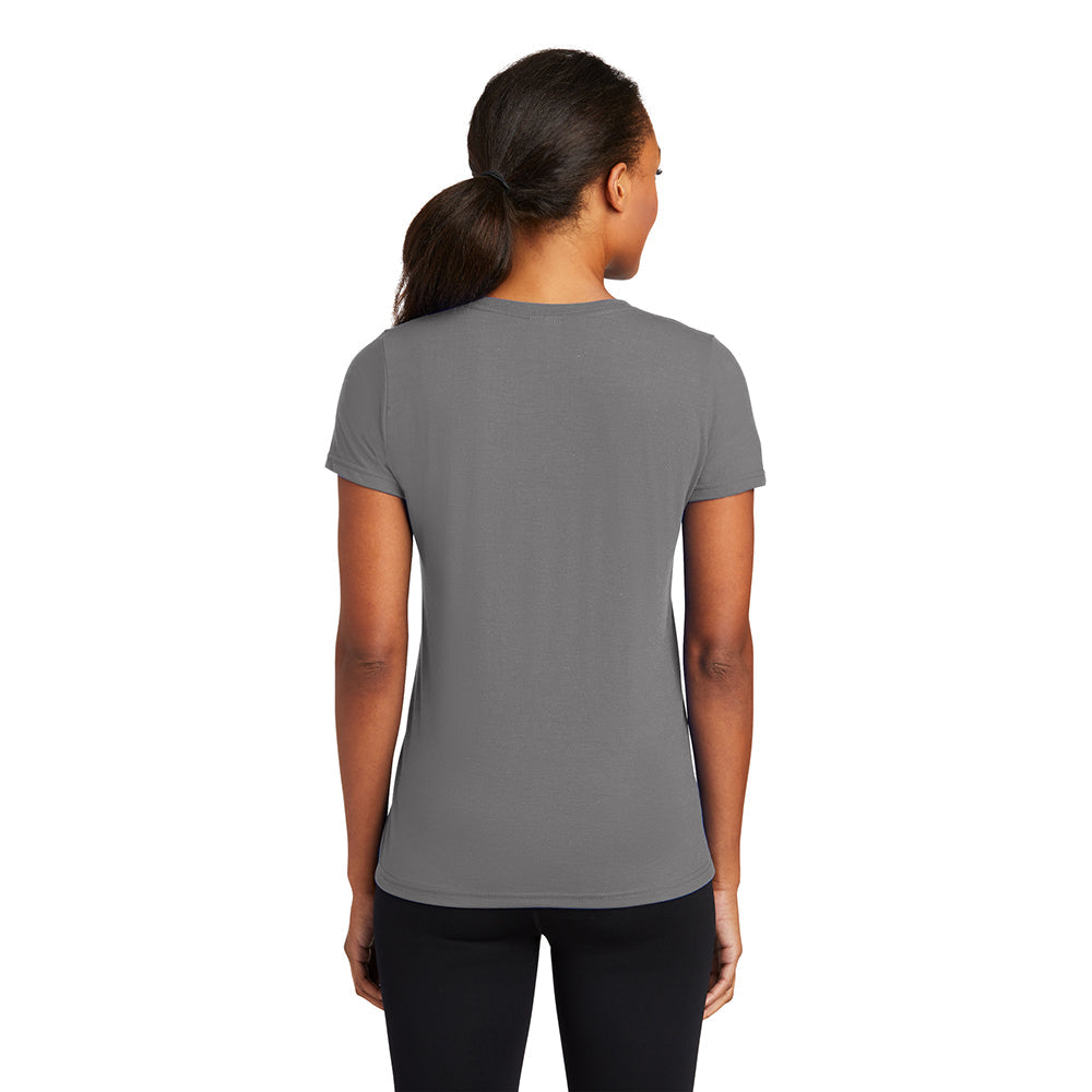 Port & Company LPC381V Women's Performance Blend V-Neck T-Shirt