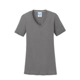 Port & Company LPC381V Women's Performance Blend V-Neck T-Shirt