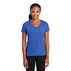 Port & Company LPC381V Women's Performance Blend V-Neck T-Shirt